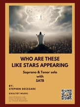 Who Are These Like Stars Appearing  SATB Choir with Worship Leader choral sheet music cover